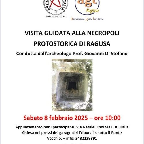 Visita guidata alla Necropoli Protostorica di  Ragusa 