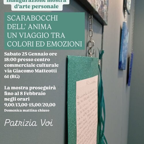 Scarabocchi dell'anima - mostra personale di Patrizia Voi