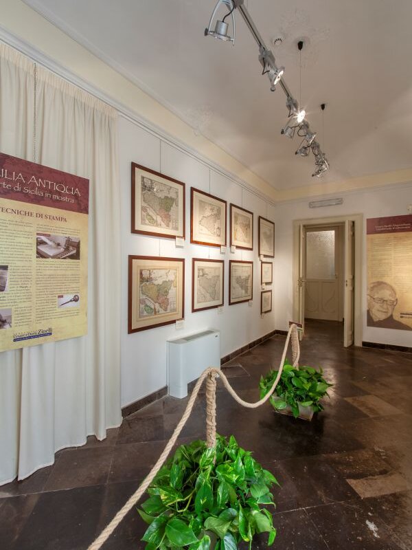 A permanent exhibition of maps from the Zipelli collection